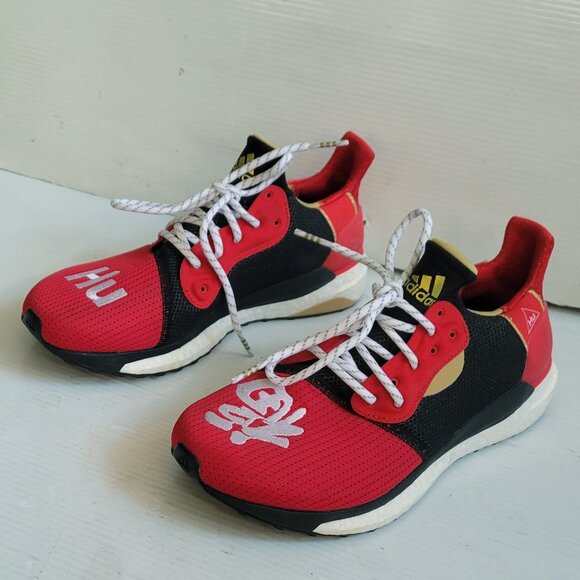 (Used Once) Adidas Pharrell Solar HU Glide ST Chinese New Year Men's size 9.5 - Picture 2 of 10